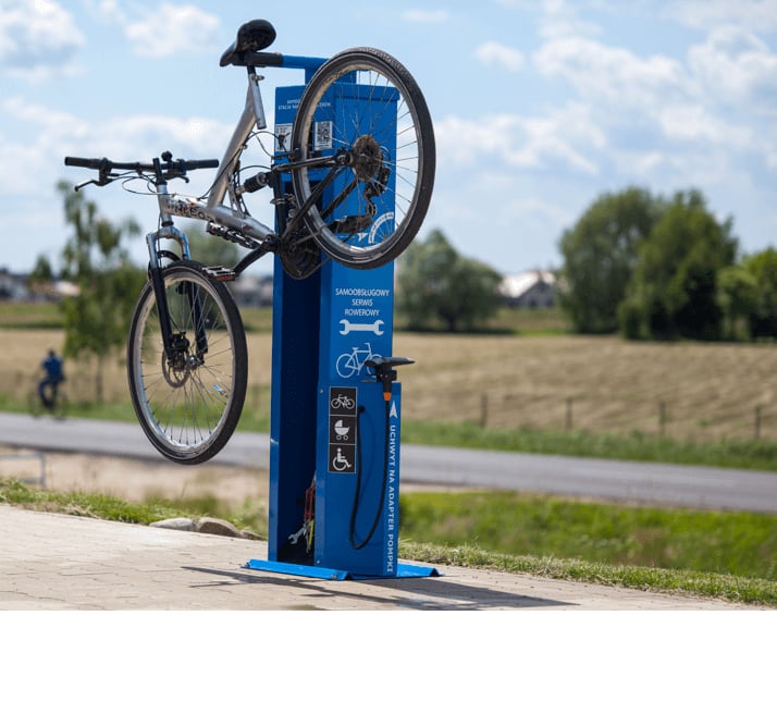 Dviračių remonto stotelės
