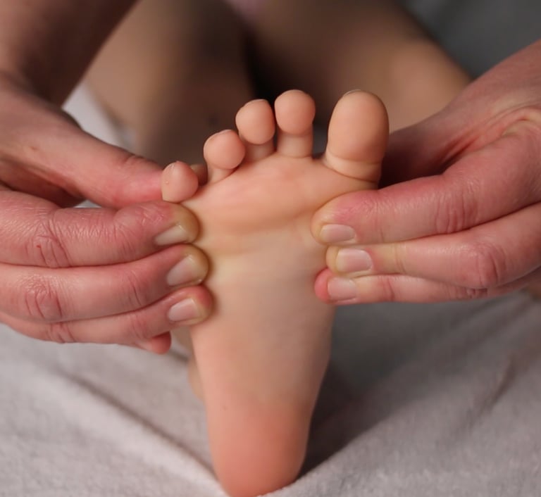 Fizjoterapia stopa dziecka Terapia indywidualna