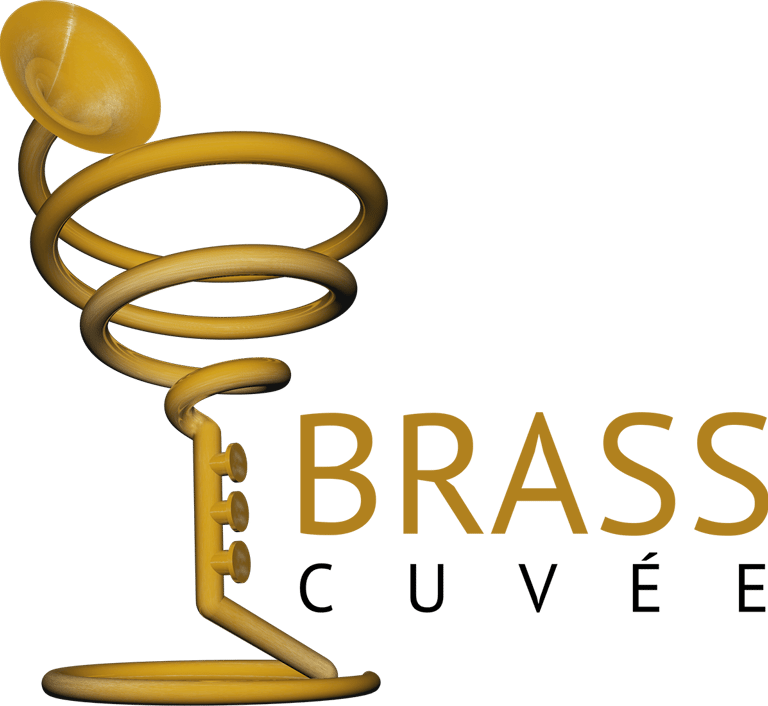 Logo der Party und Unterhaltungsband Brass Cuvée