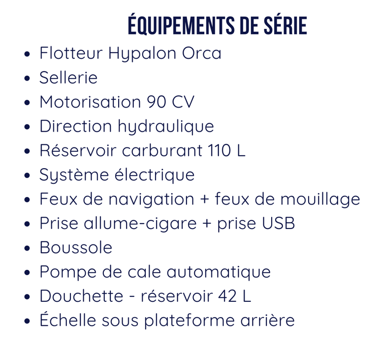 équipements série estilo 18