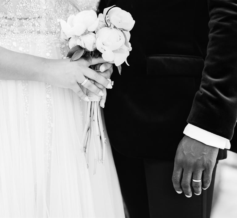 Elegant wedding ceremony detail in Provence — editorial, fine art wedding photography