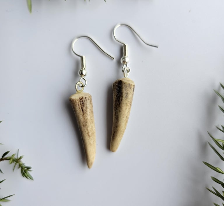 Antler earrings