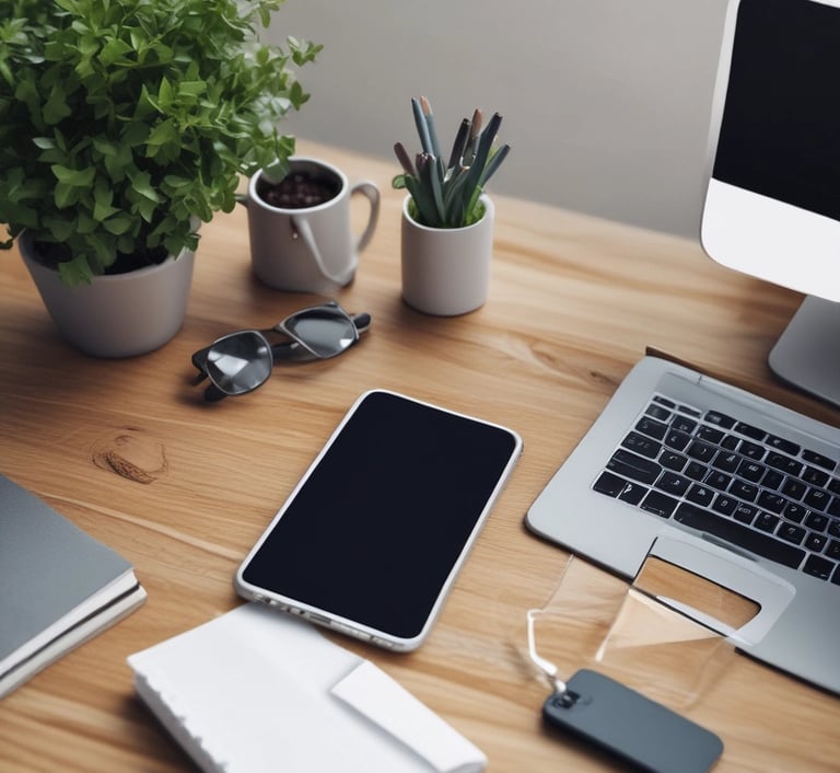 A view of an exterior wall of a building with red brick construction. Several air conditioning units are mounted on the wall below the windows, with wiring visible running along the brick surface. The shot is taken from a higher vantage point, overlooking a section of the building.