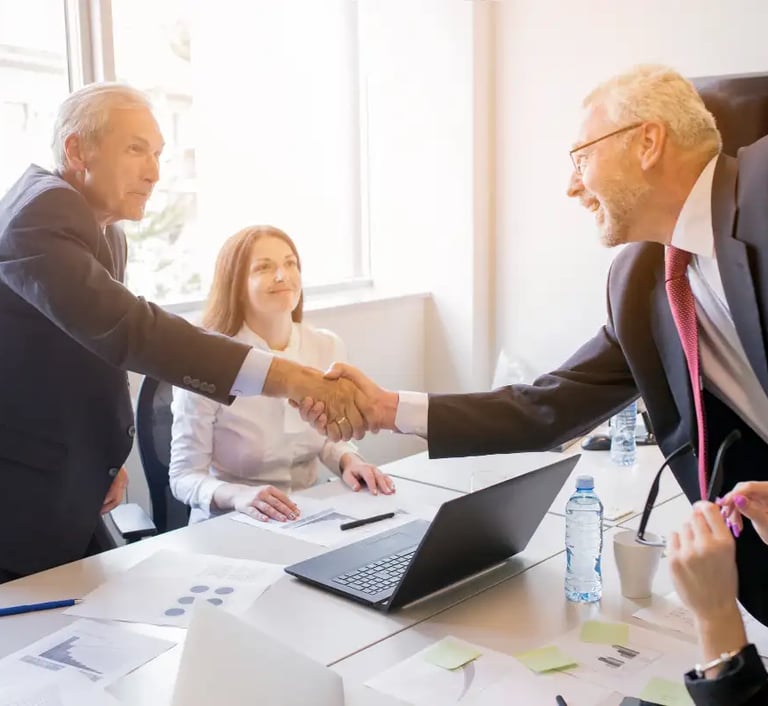 Relación profesional basada en la confianza y la transparencia
