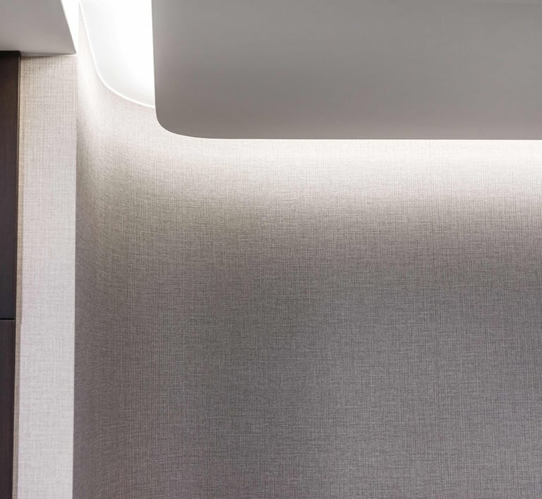 Lenktų paviršių apdaila