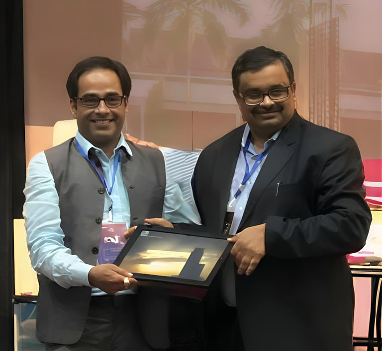 IITian VJ Sir awarded by IIT Kharagpur Director