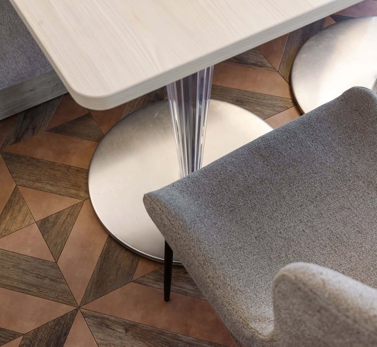 Gatsby Square dizaino fragmentas