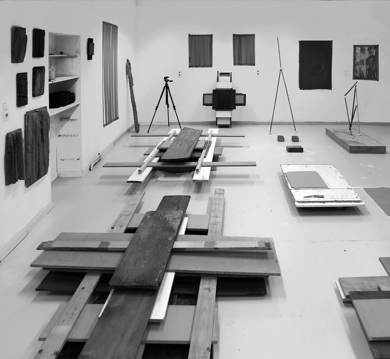 Atelier Claude Cattelain Artiste Art contemporain