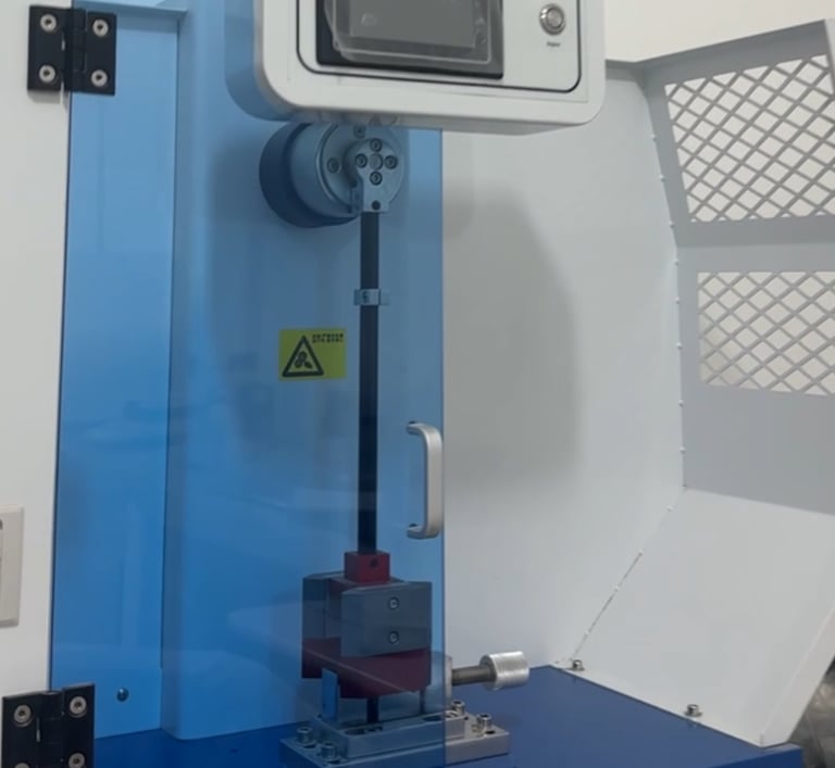 prueba de impacto para garantizar peletizado de calidad ecoprime