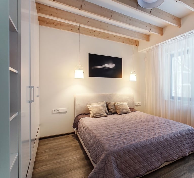 lvt grindys miegamajame