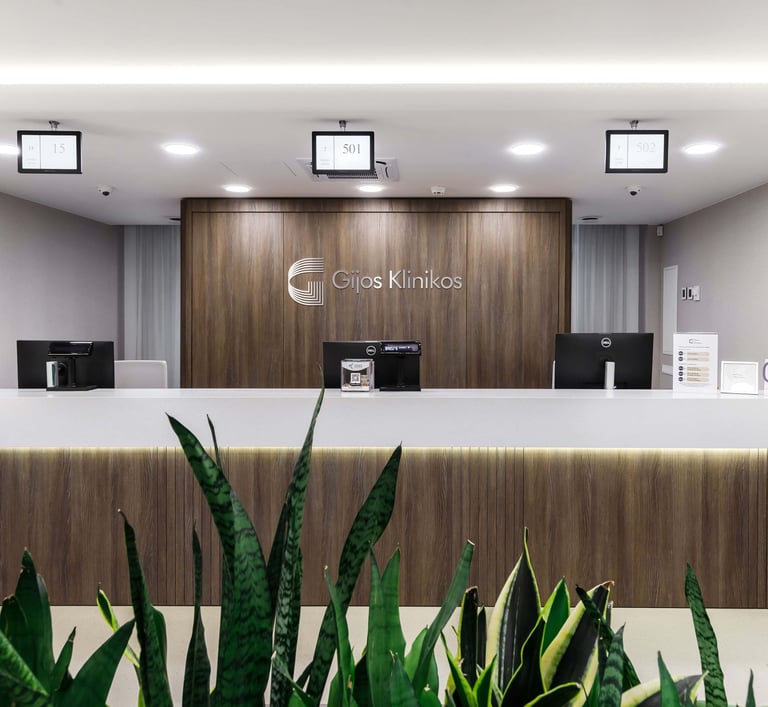 Gijos klinikos interjeras