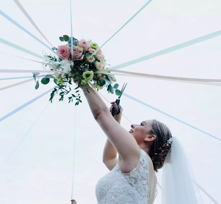 Bouquet de la mariée en Provence