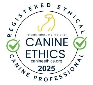 International institute for canine ethics, registered ethical canine professional badge 2025