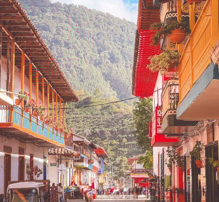 Jardin center in Colombia