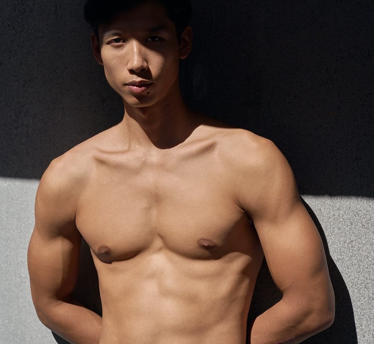 asian fashion model