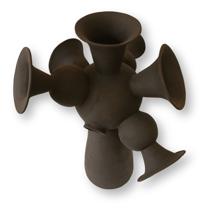 Irene de Vilder, ceramic vessel.