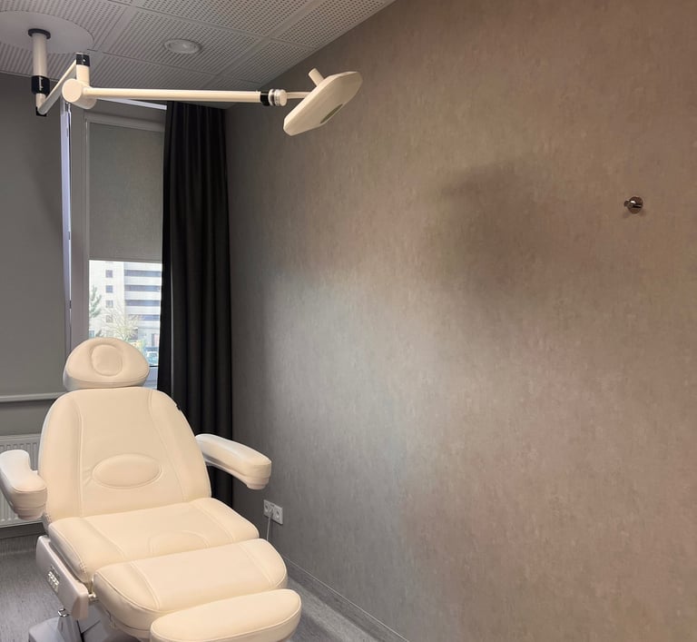 Vinilinė sienų danga medicinos paskirties patalpoms