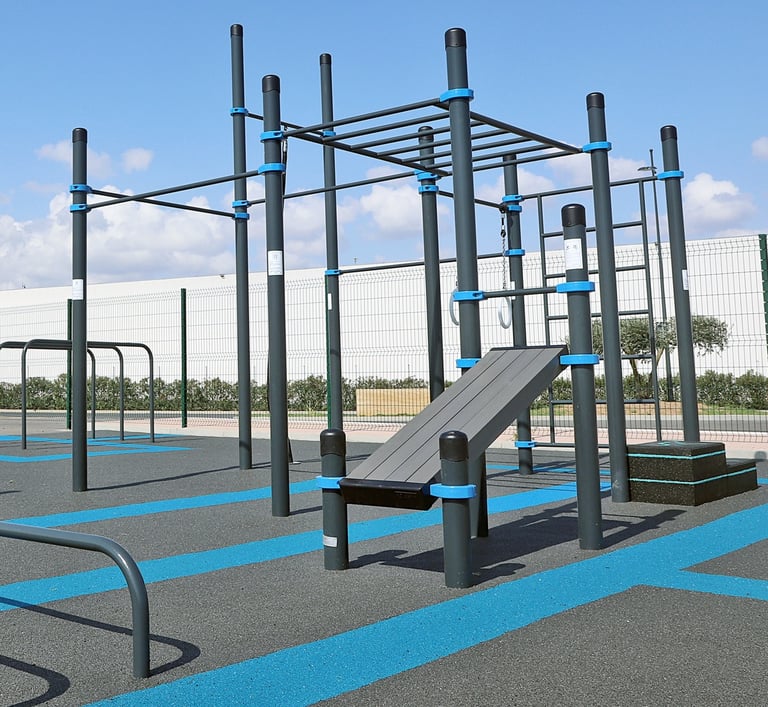 Parc de Street Workout Kenguru Pro avec équipements multifonctions en extérieur