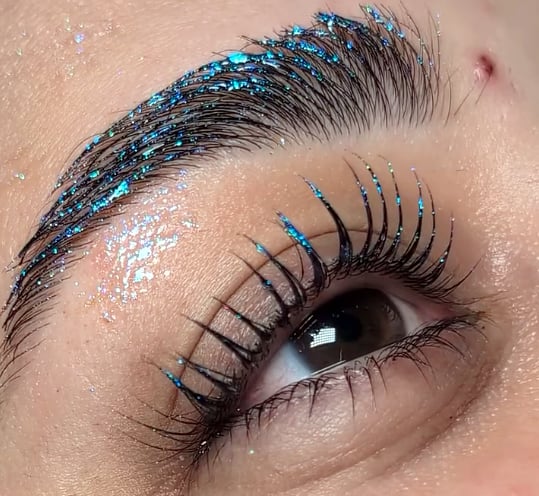 Client with Lash Lift and Tint | Mar Brows & Lashes