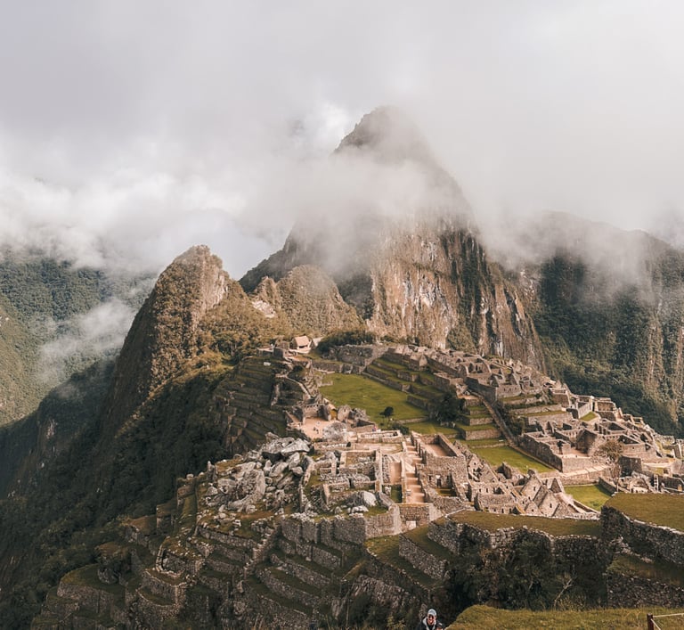 final day of Salkantay trek is Machu Picchu, Peru, South America 