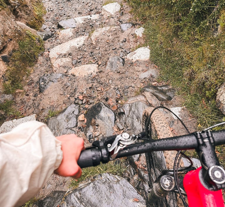 Mountain Biking in Huaraz, Peru, South America