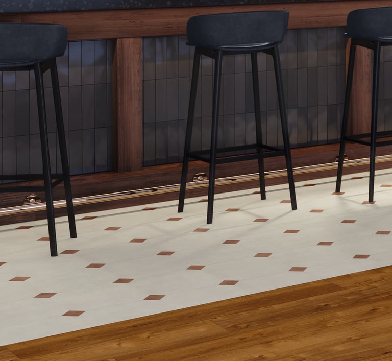 Laivo grindys baro zonoje