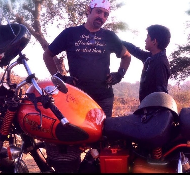 Mr. Susheel Pareek who has been a rider since 2011. RSPD BIKER'S CHOICE