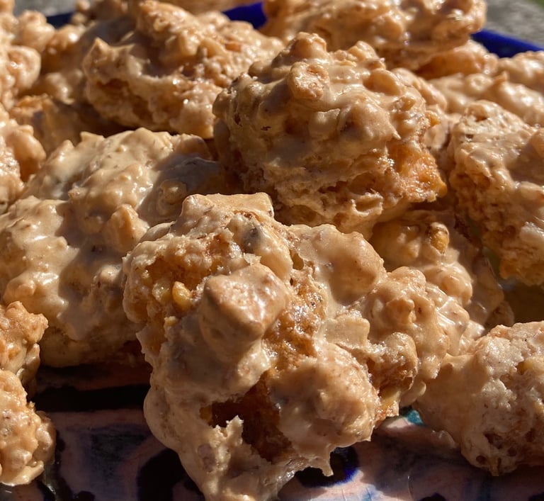 Croc'Noix - meringue à la noix - biscuiterie de l'apothicaire