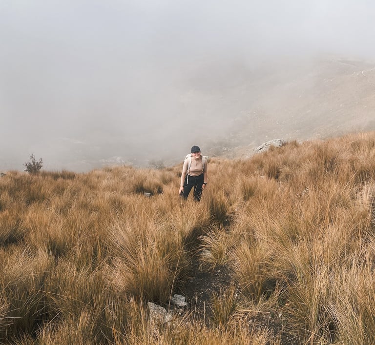 Hiking to Laguna Churup in Peru
