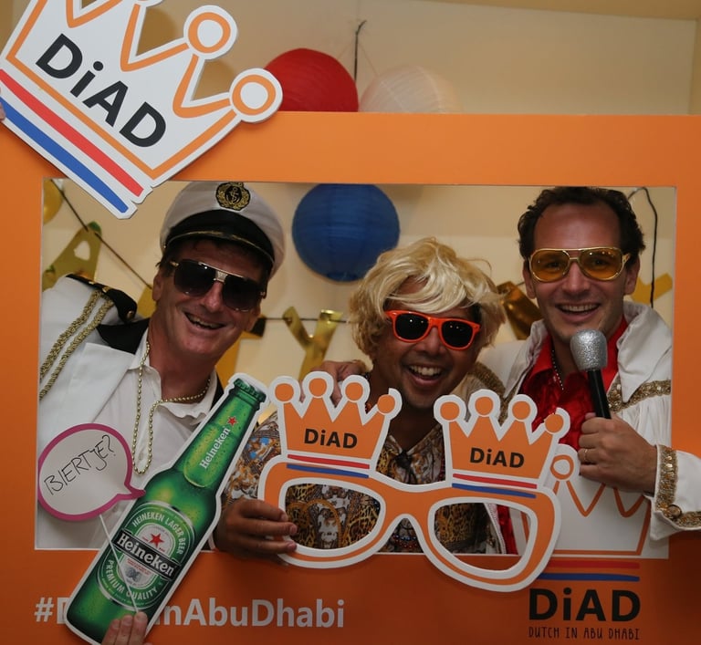 Oranjefeest met de DiAD