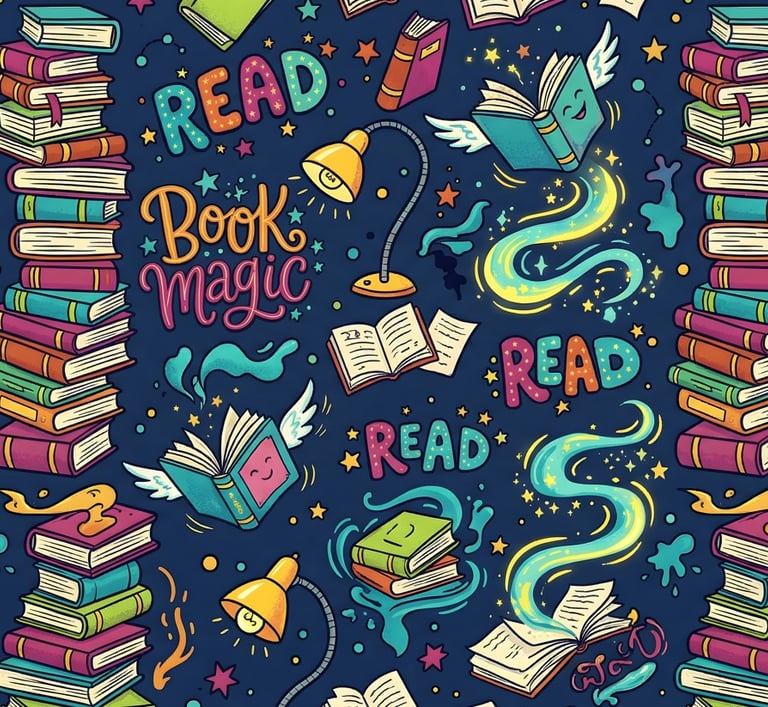 World Book Day Theme | Colorful Magic Book
