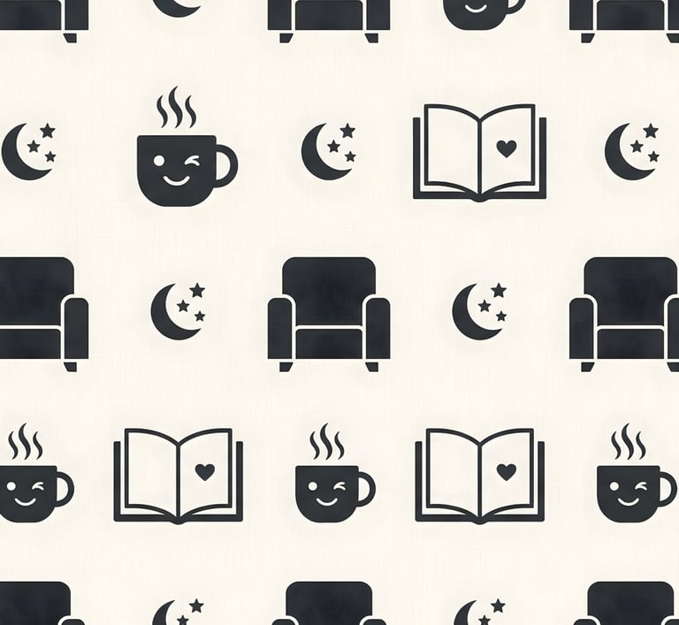 World Book Day Theme | Minimalist Cozy Reading Night