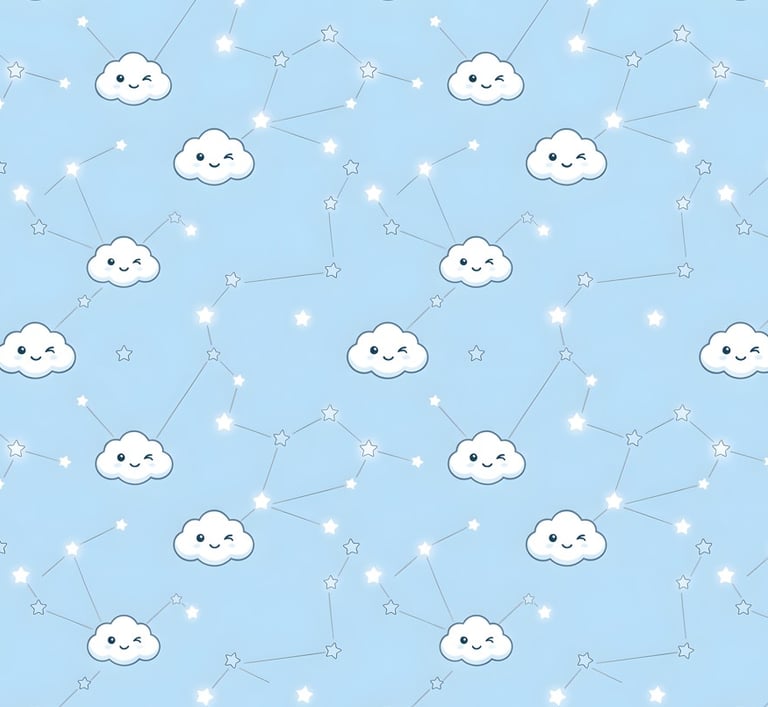Constellation Theme | Cute Kawaii Cloud