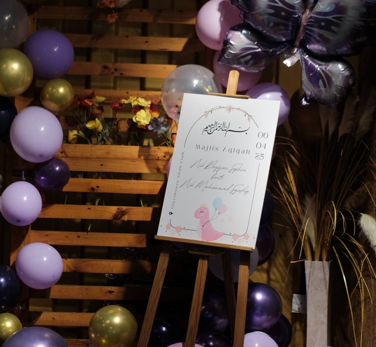 dewan majlis Akikah klang valley