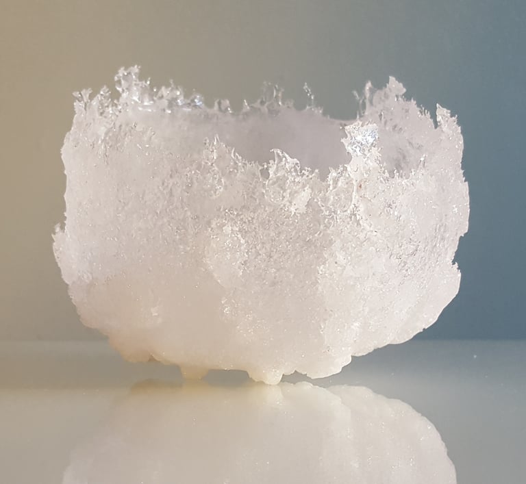 Glaskunst "Fuyu" Josien Geerdink Pate de verre