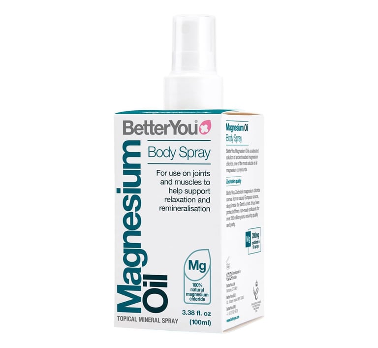 Magnesium supplement drinks for beauty and wellness routines in the UK