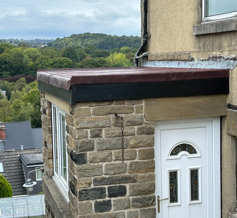 New facias and guttering