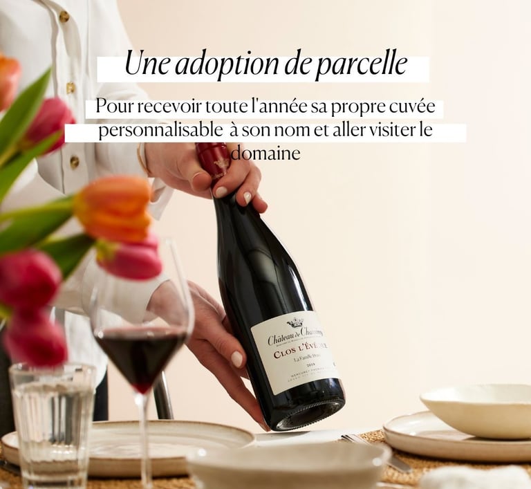 adoption de parcelle cuvée privée