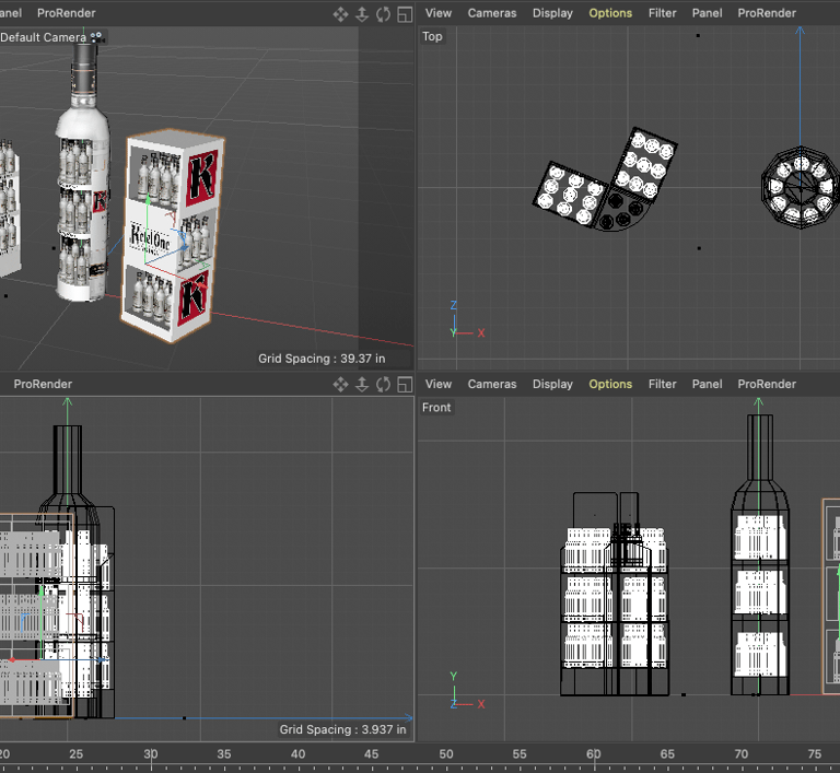 3D Design Projects of Point of Sale