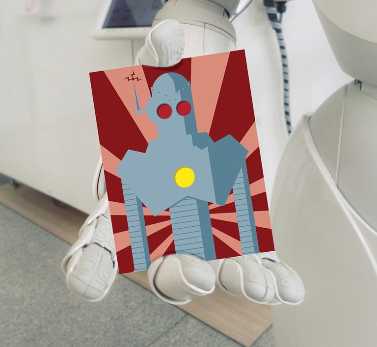 'Robots' Series of Illustrations