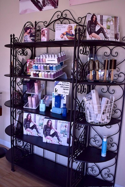 Inspire Salon and Day Spa hair care products