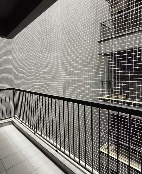 Balcony safety nets installation in Hebbal