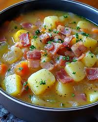 Irish Cabbage and Bacon Stew