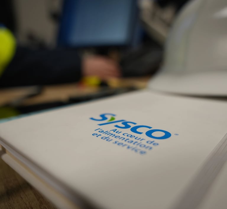 Documents de l'entreprise sur le bureau