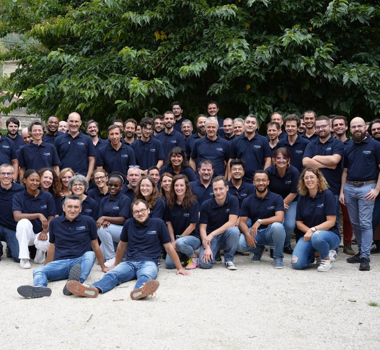 Photo d'équipe d'employés