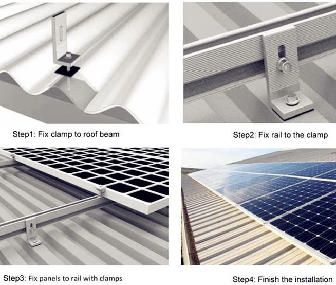 L Feet For-metal-roof-solar Mounting System