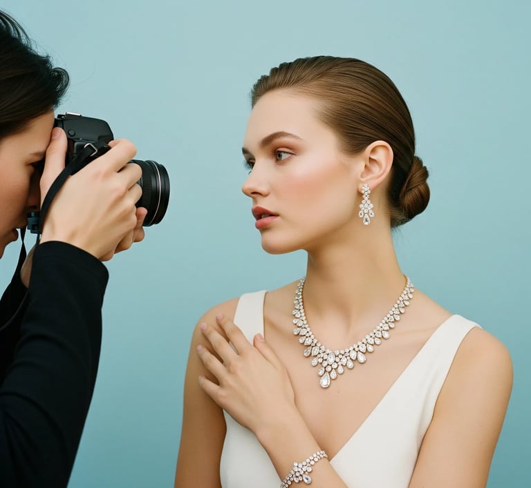 Shooting Jewelry on Models