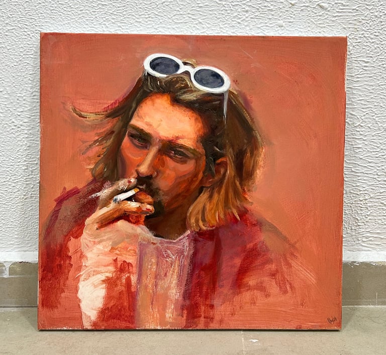 Cuadro Kurt cobain