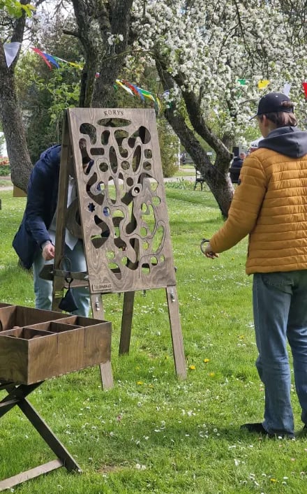 lauko zaidimu nuoma festivalis korys