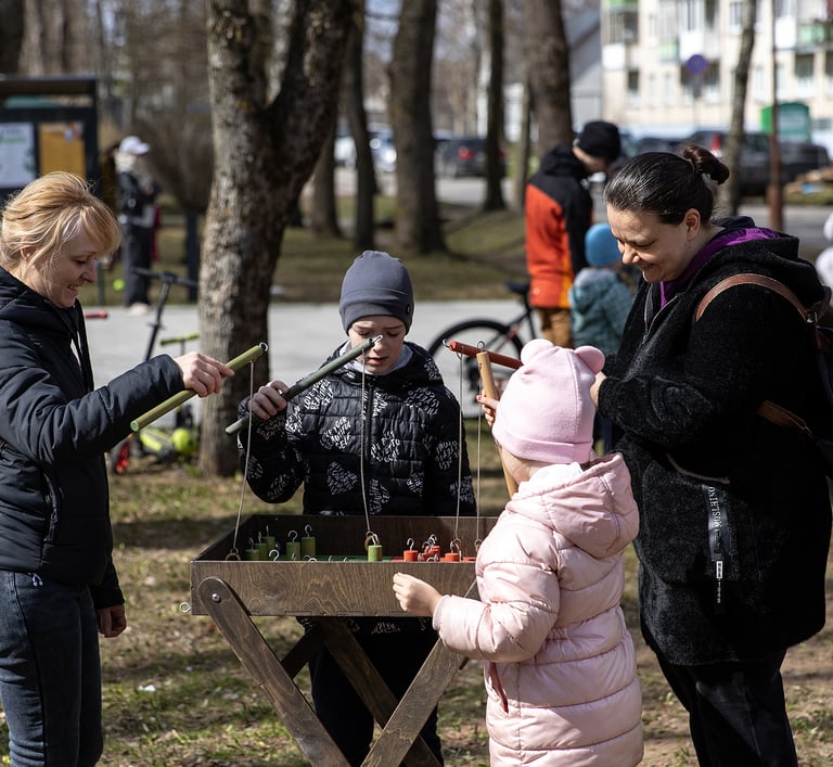 Lauko žaidimų nuuoma Šiauliuose žaidimas žvejyba
